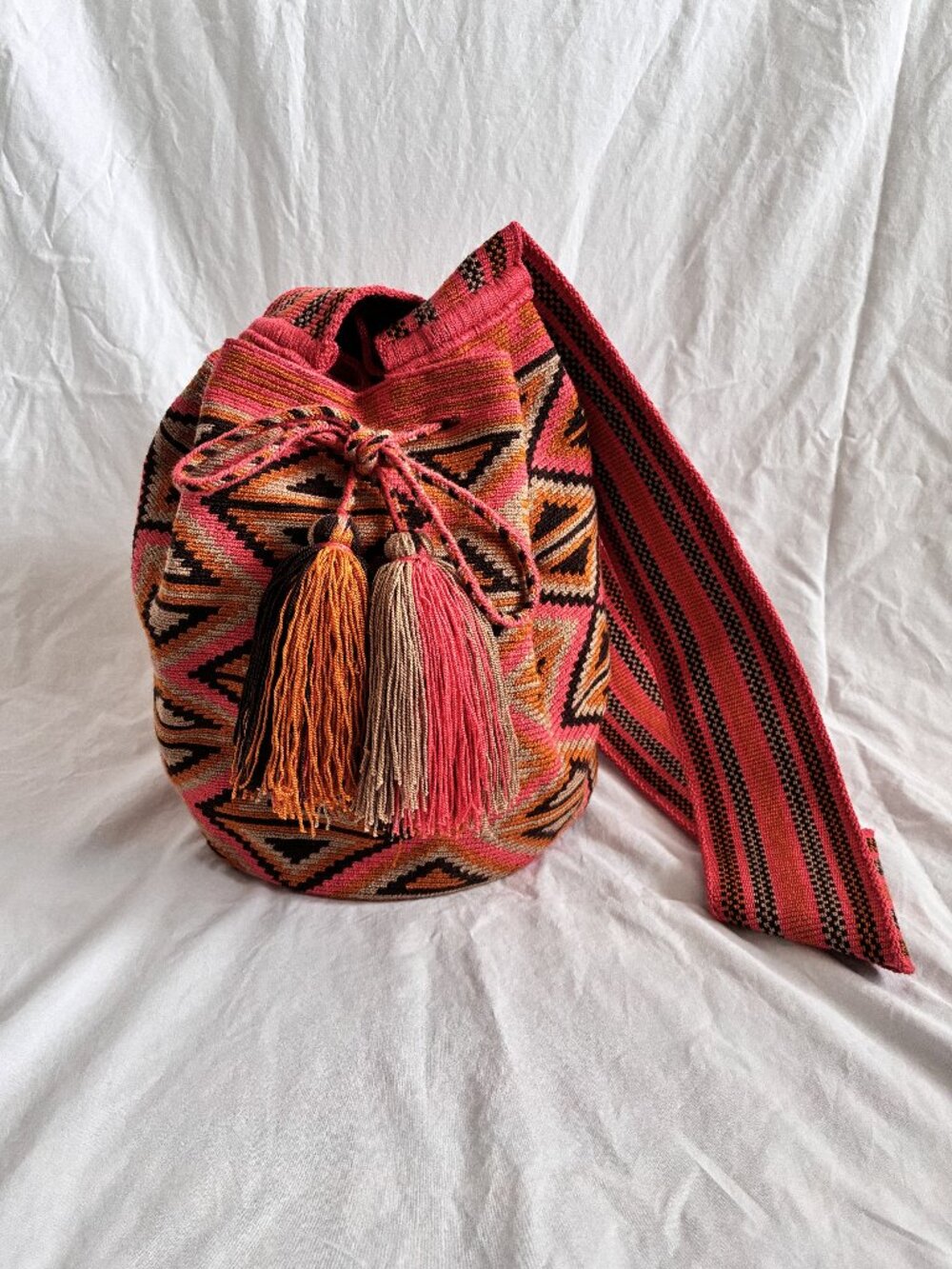 Handmade Crochet Bucket Bag